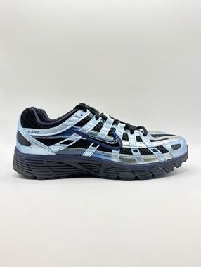 Nike P-6000 Women's Running Shoes Size 7.5 Black/Black-Hydrogen Blue